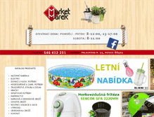 Tablet Screenshot of marketmarek.cz